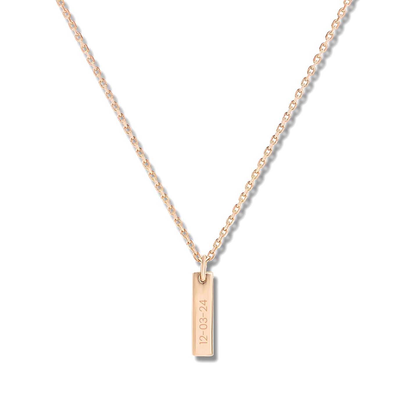 Personalized Triple Bar of Love - Mixed Metal