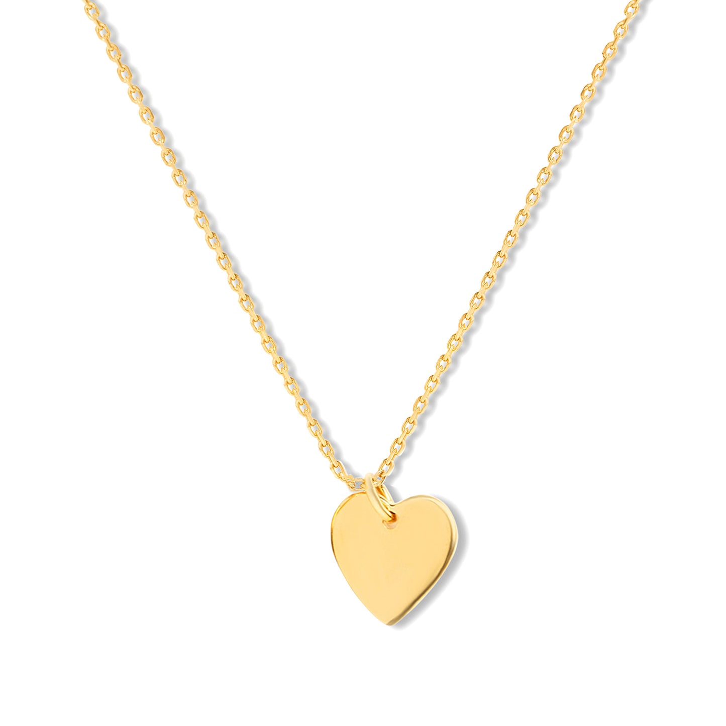 Personalized Eternal Name Heart Pendant - Single