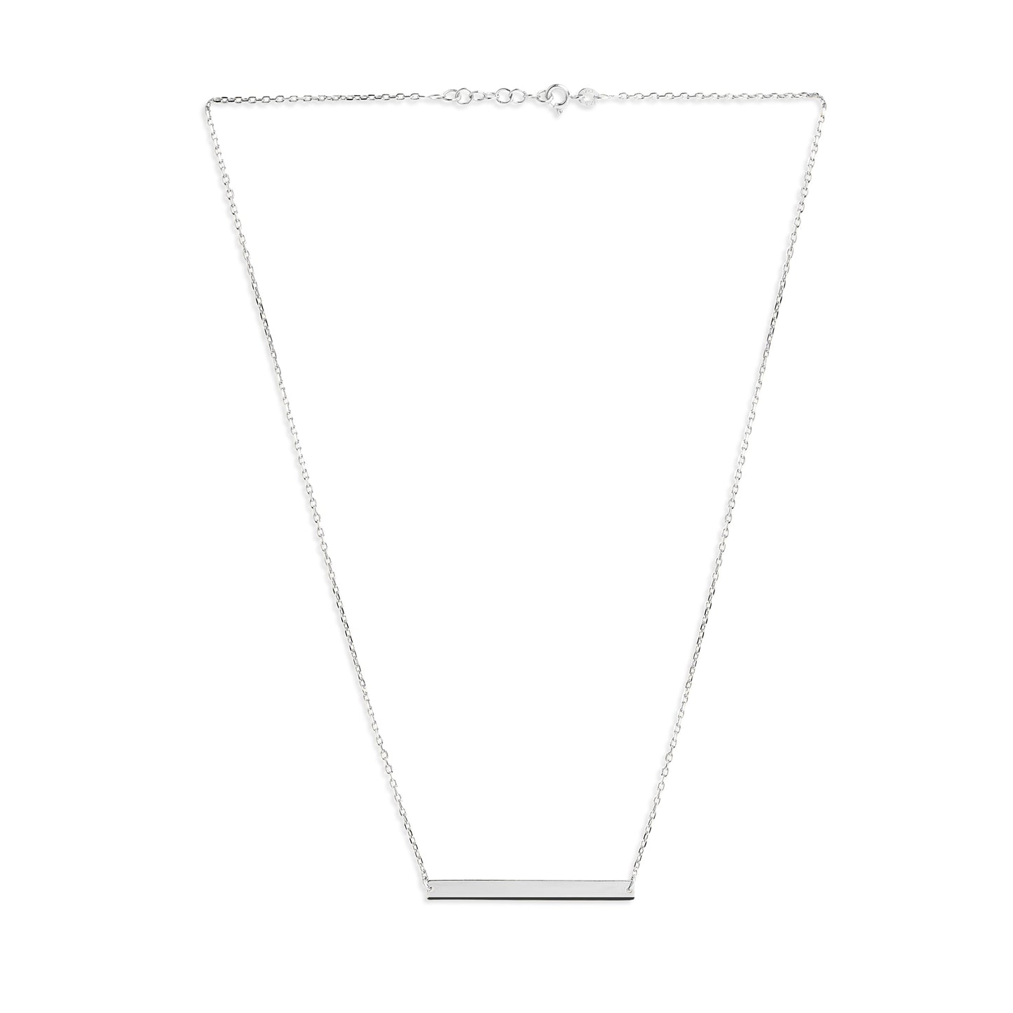 Personalized Bar of Strength Pendant
