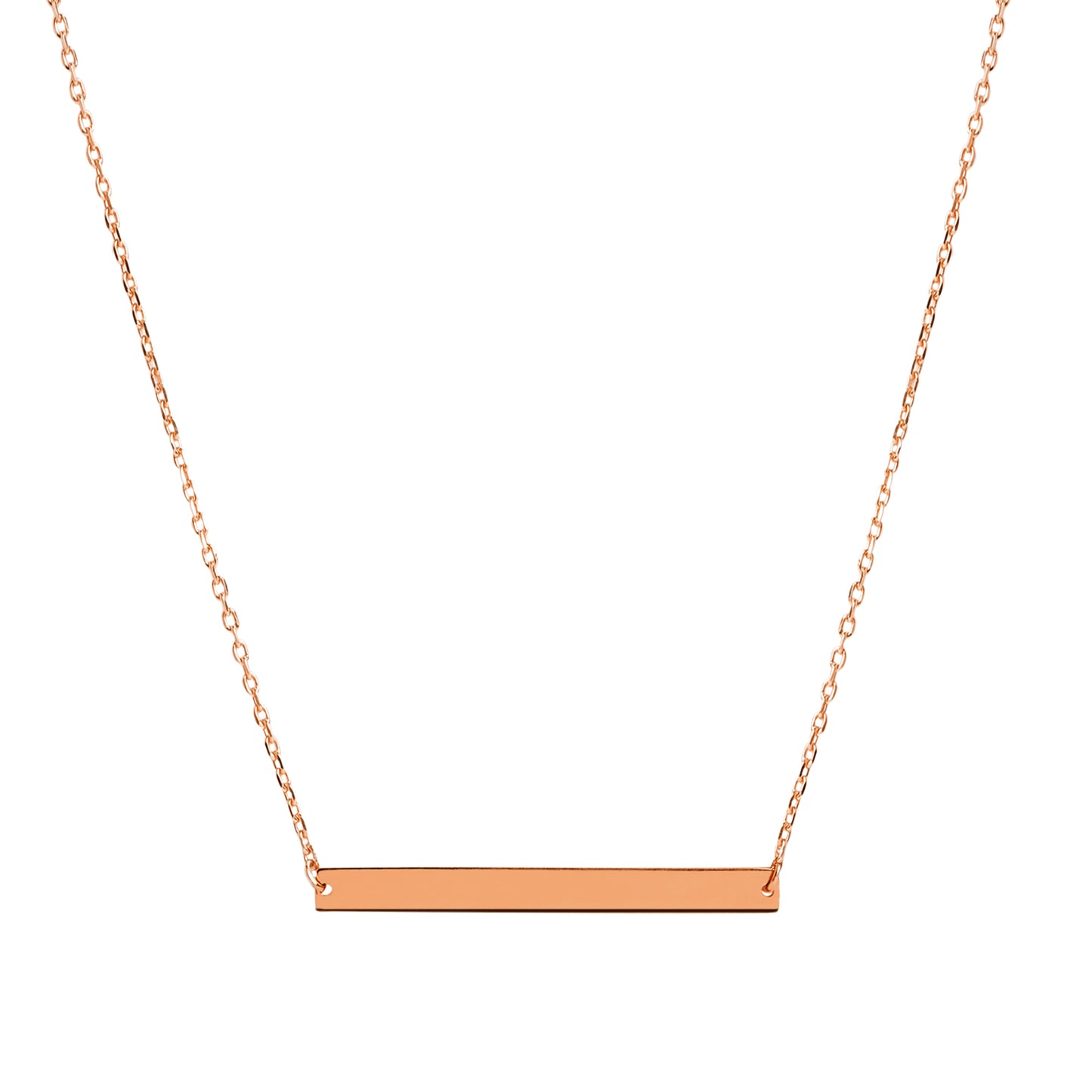 Personalized Bar of Strength Pendant and Bracelet Set