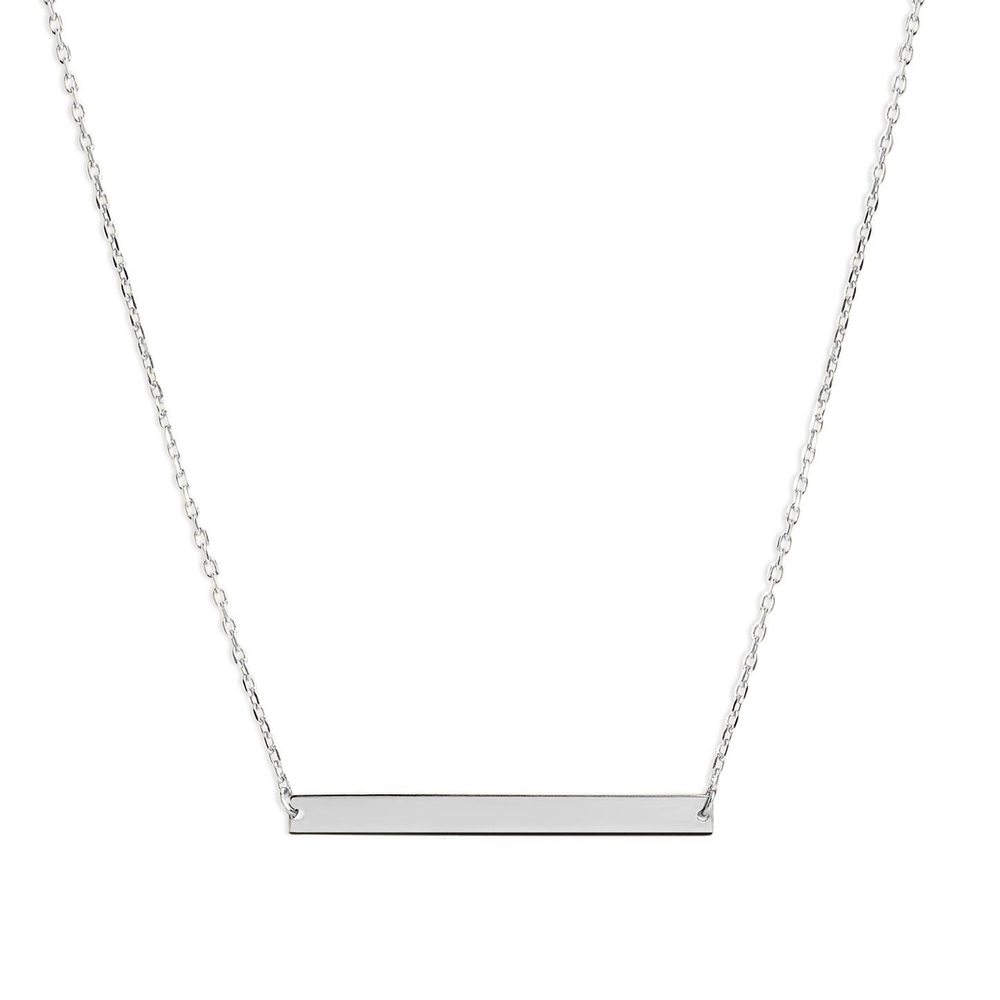 Personalized Bar of Strength Pendant and Bracelet Set