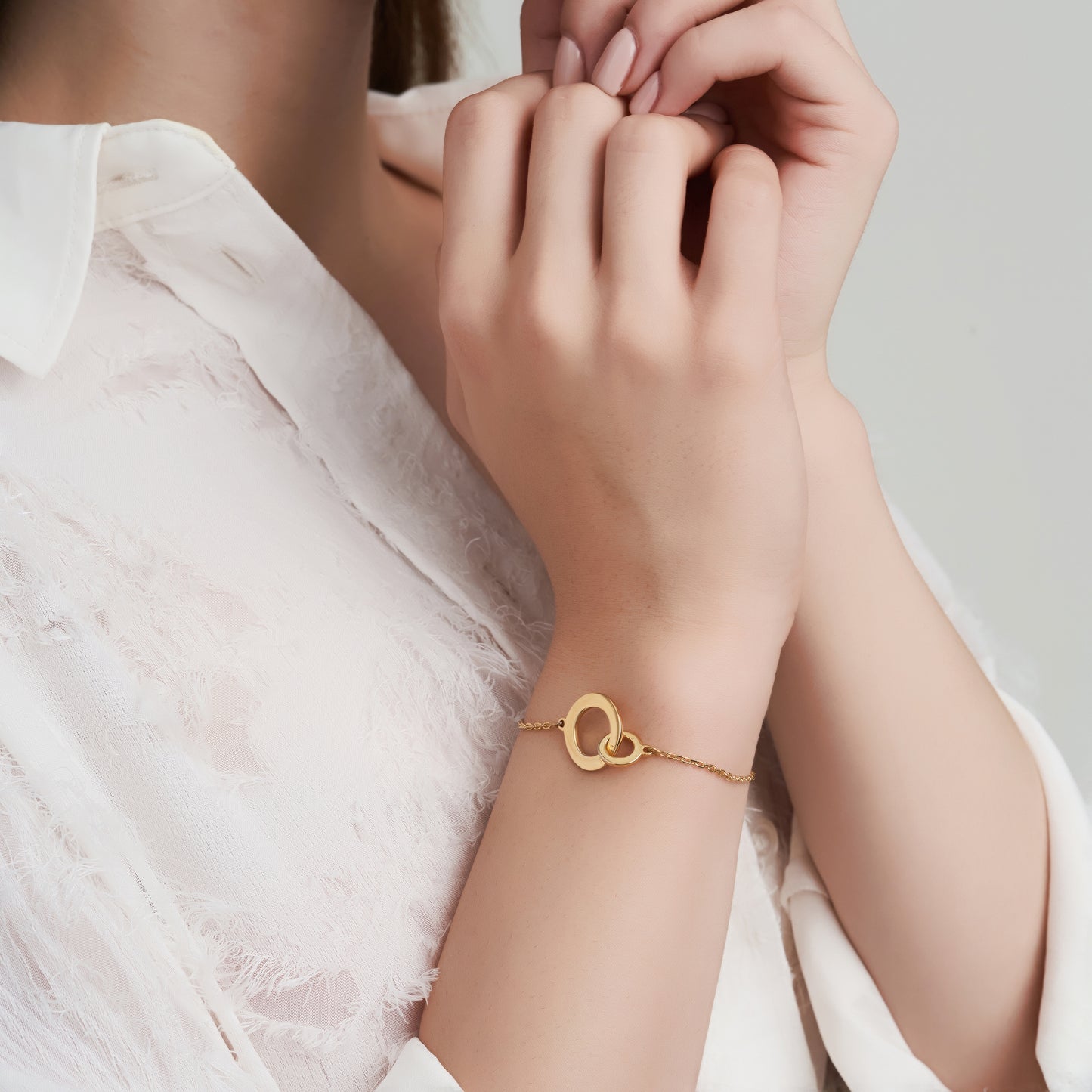 Personalized Mum and Daughter Eternal Bracelet