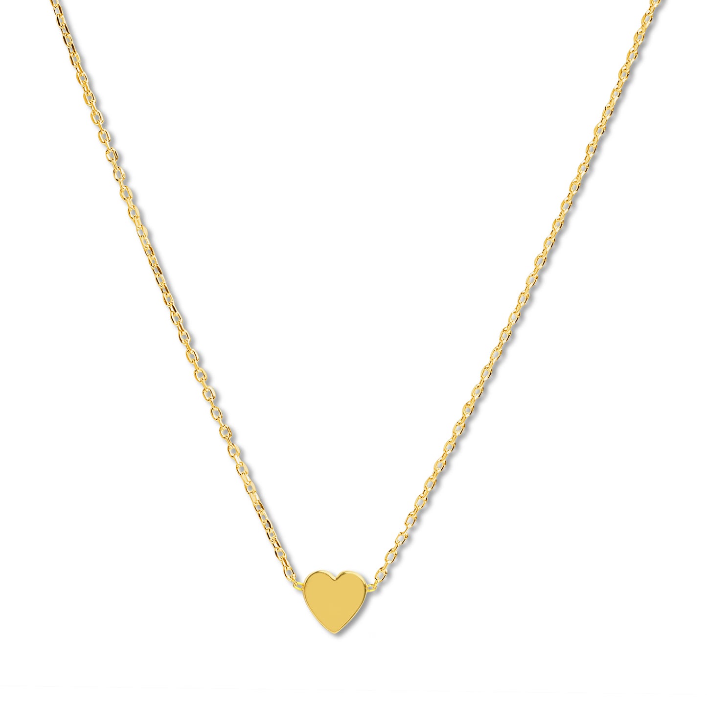 Personalized Single Serenade Initial Heart Pendant