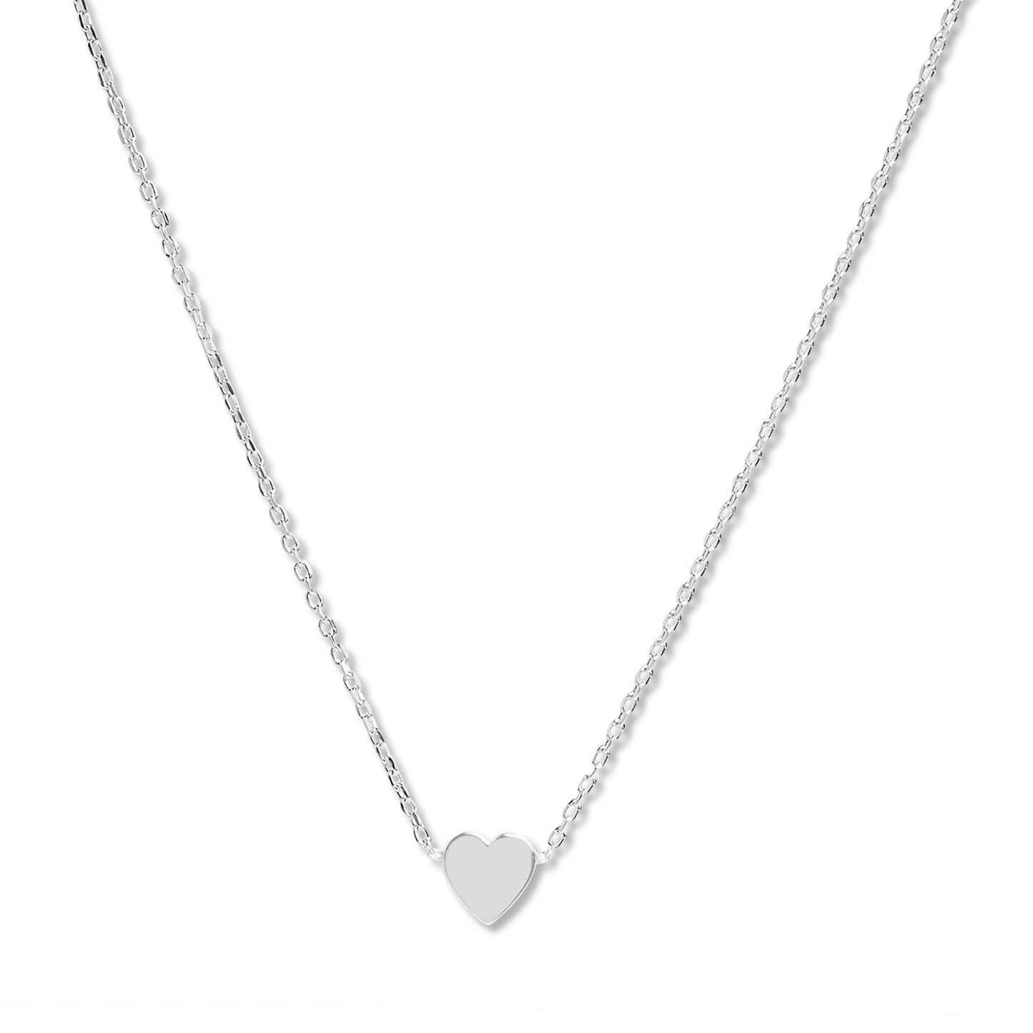 Personalized Single Serenade Initial Heart Pendant