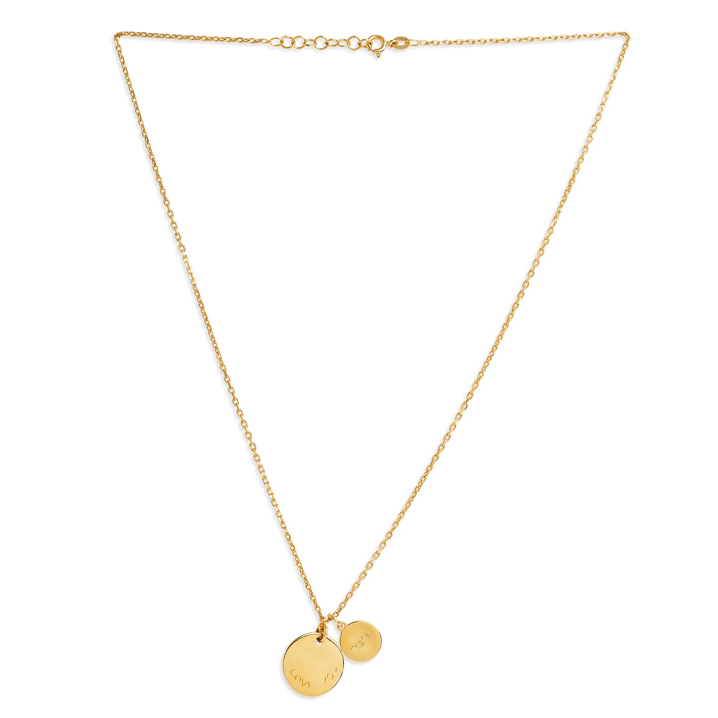 Personalized Eternal Name & Initial Circle Pendant