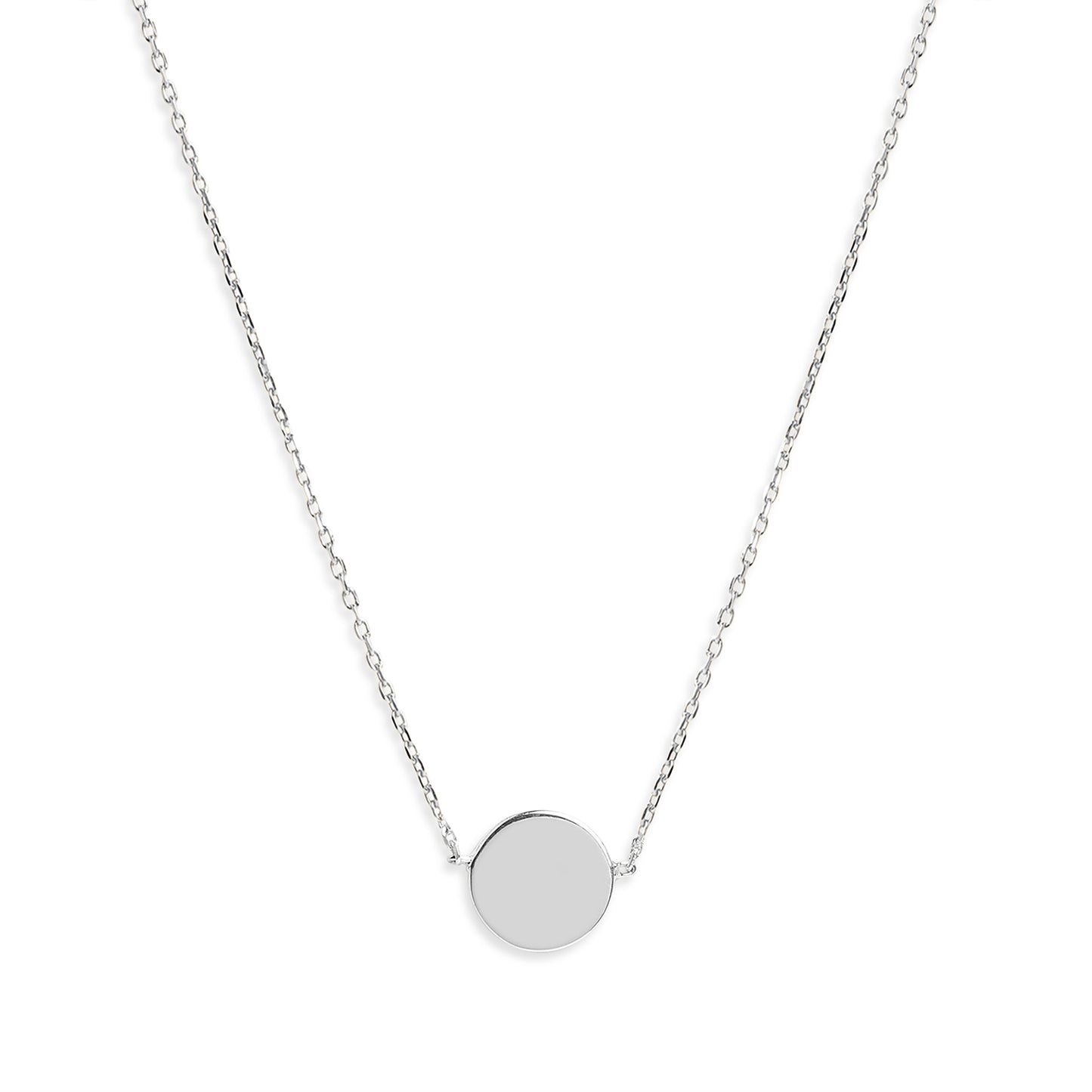 Initial Unity Circle Pendant - Single