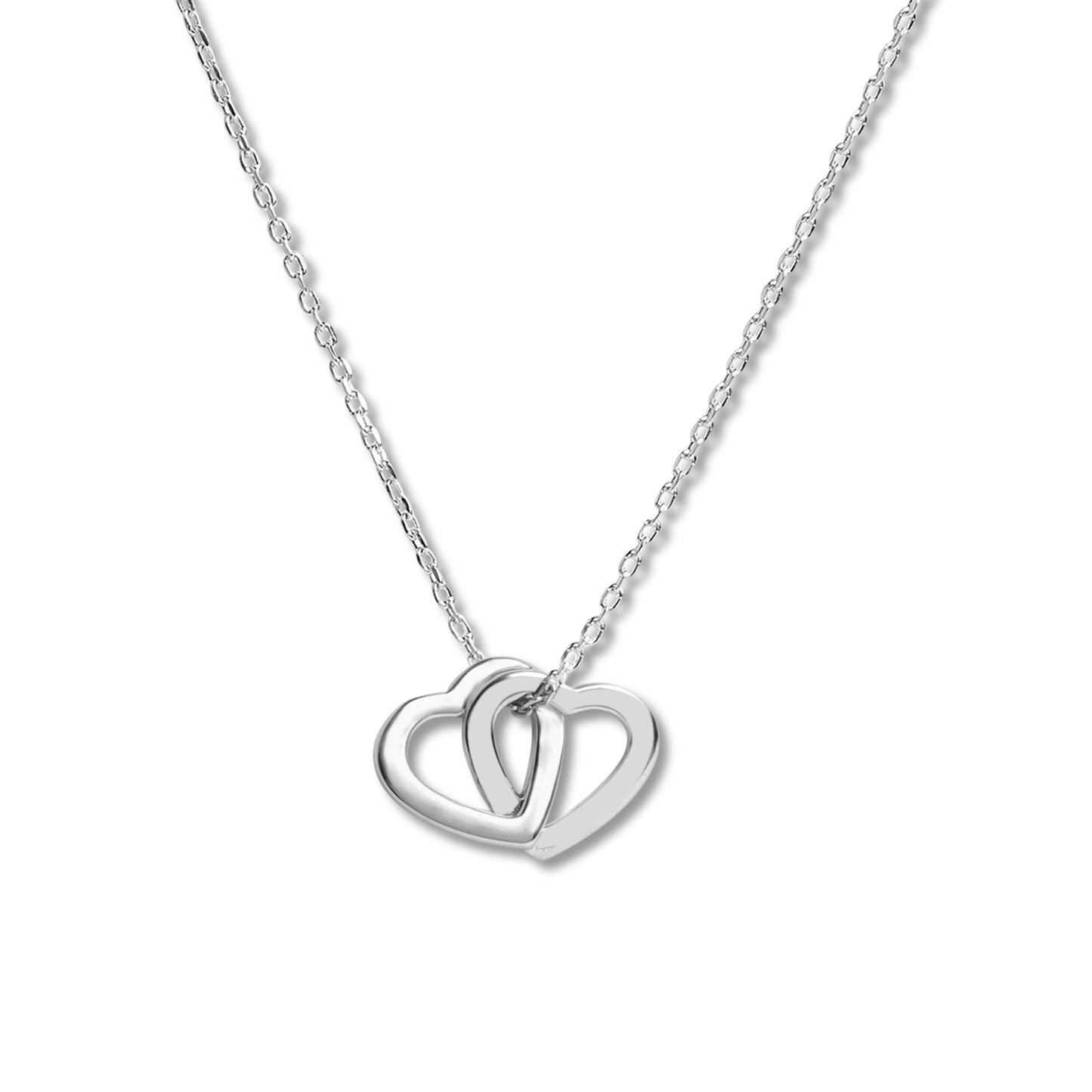 Personalized Couples Heart Pendant