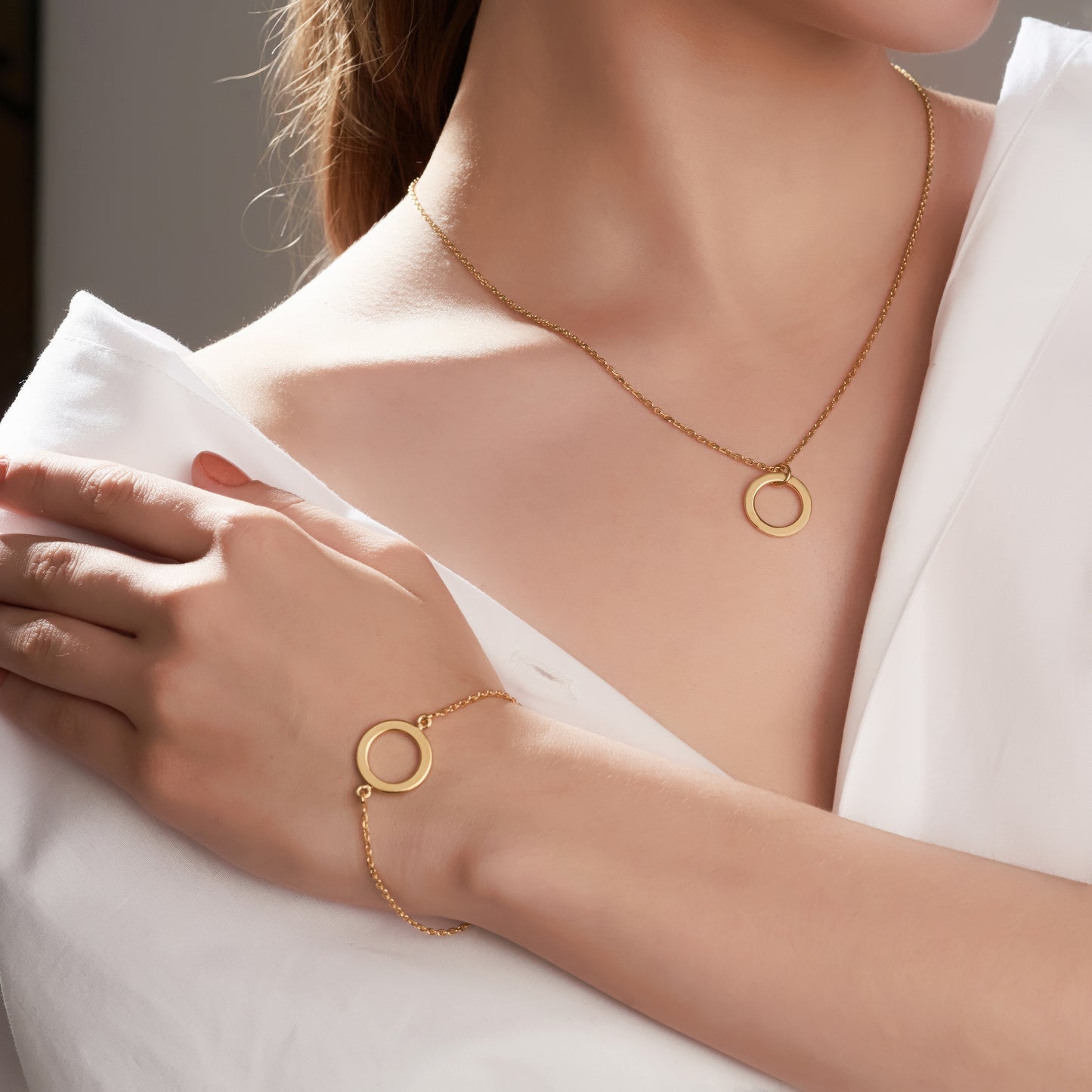 Personalized Single Ring of Love Pendant