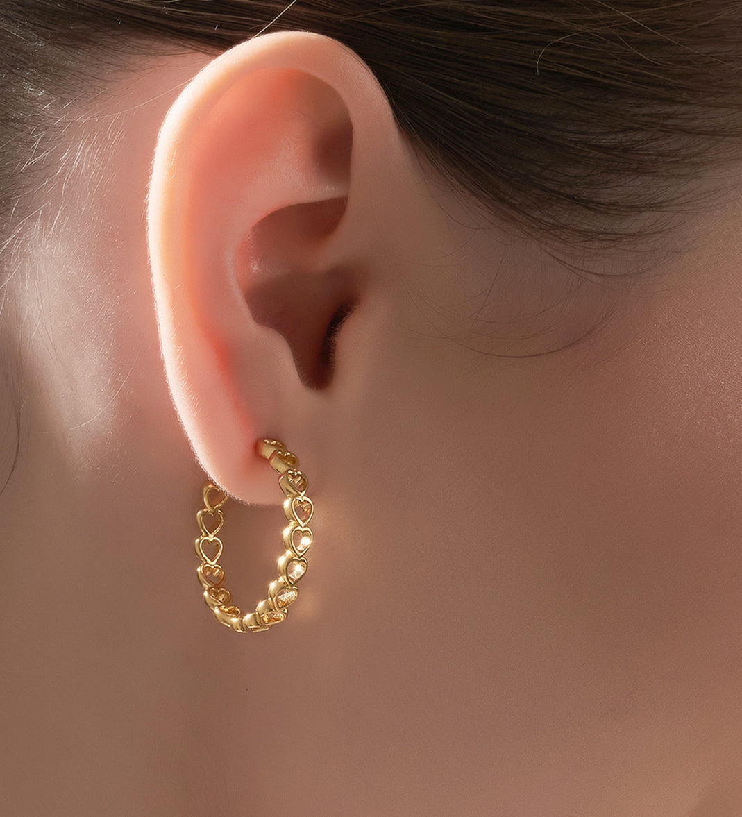 Loop of Hearts Earings