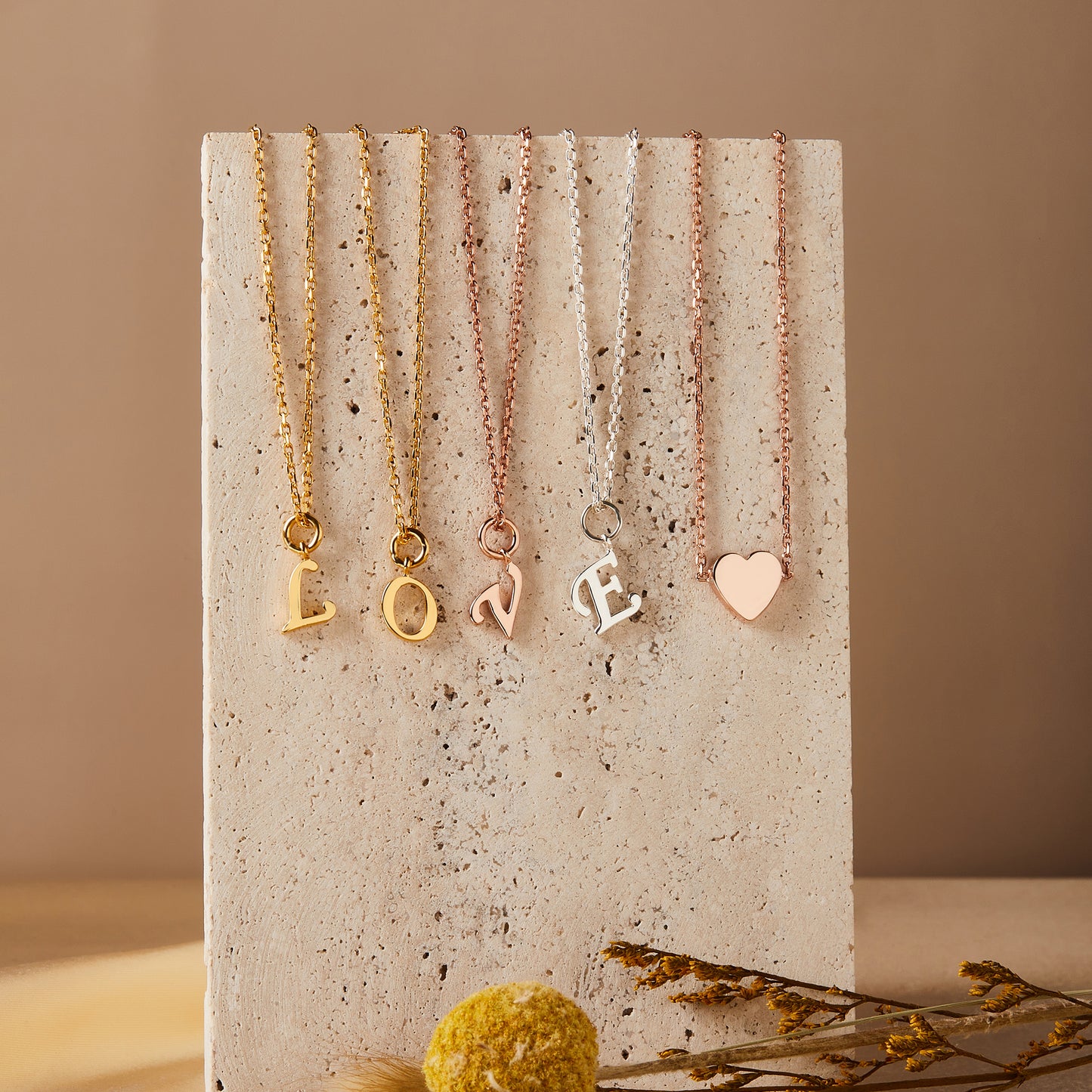 Personalized Letter Necklaces