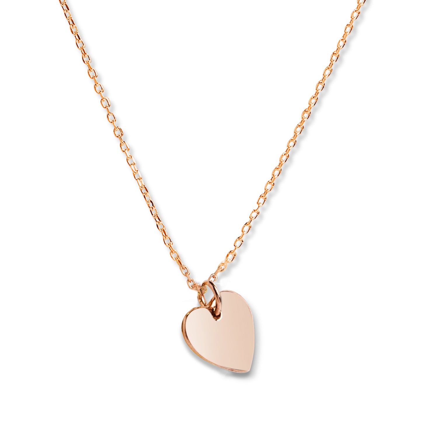 Personalized Eternal Name Heart Pendant - Single