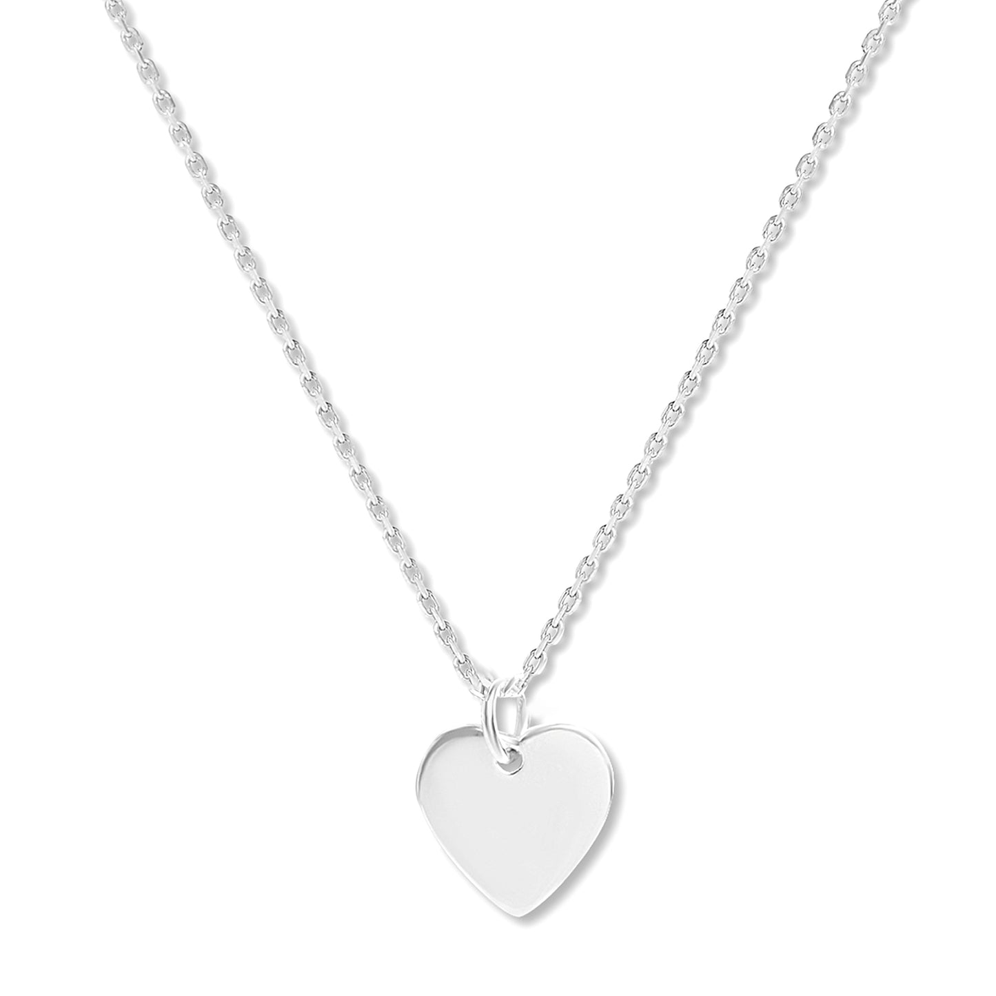 Personalized Eternal Name Heart Pendant - Single