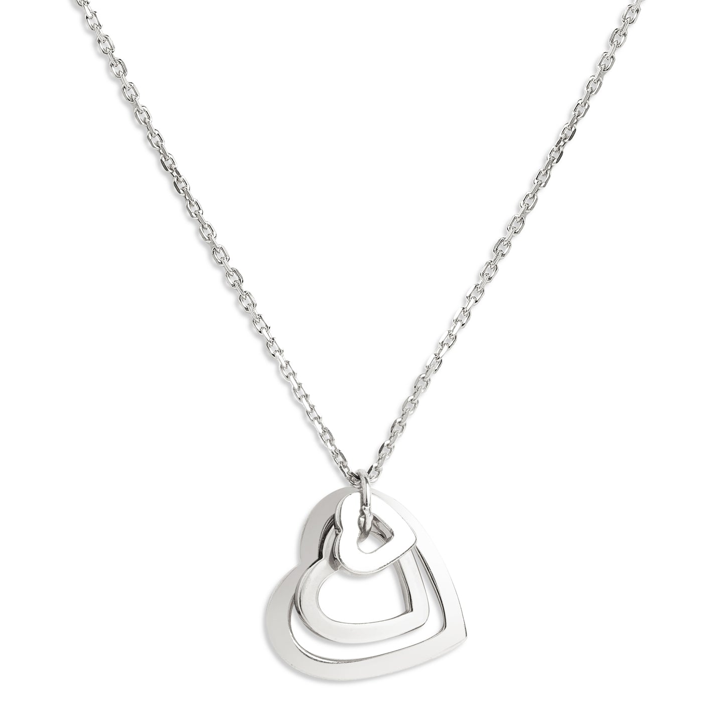 Love in Bloom Triple Heart Ring Pendant