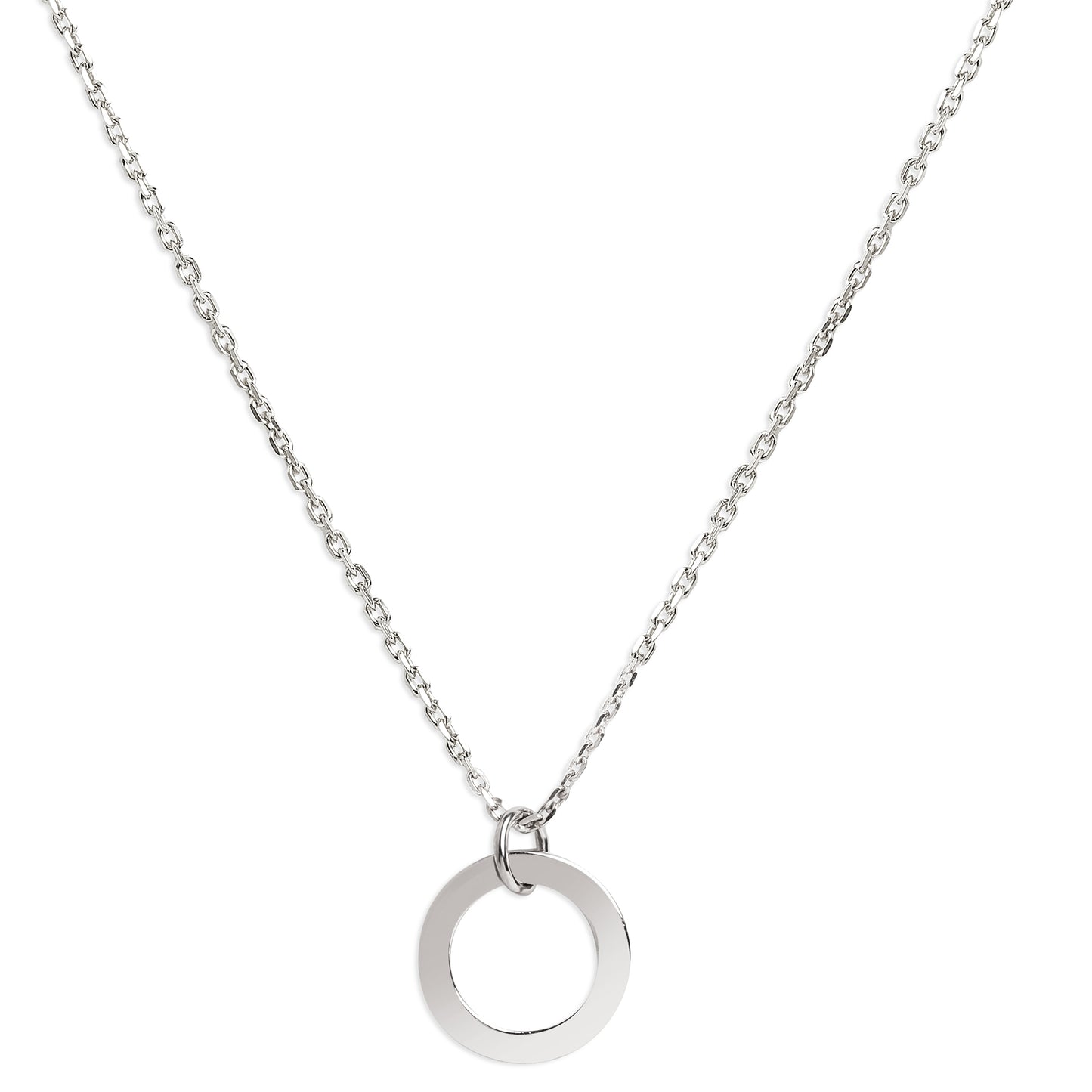 Personalized Single Ring of Love Pendant