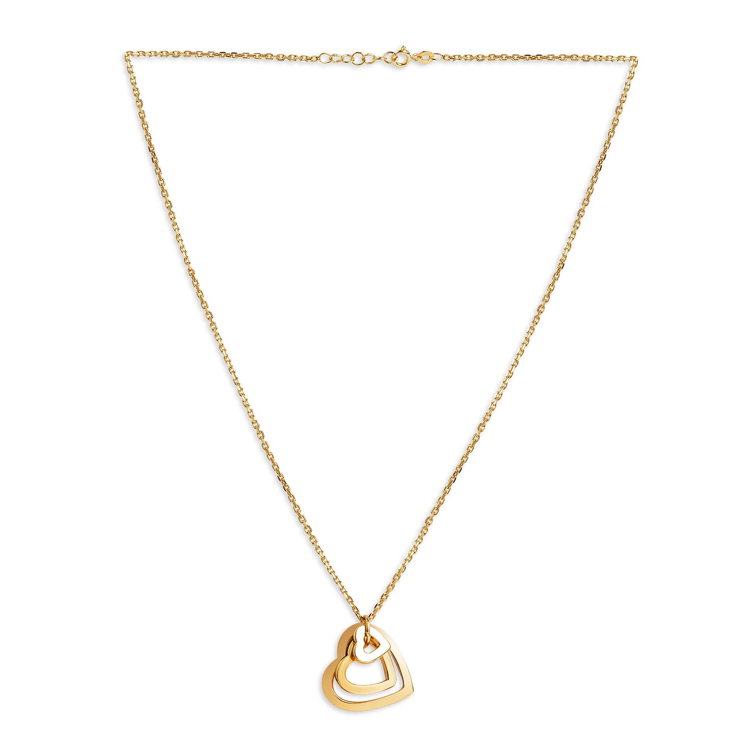 Love in Bloom Triple Heart Ring Pendant