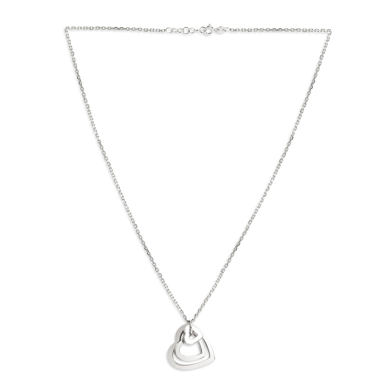 Love in Bloom Triple Heart Ring Pendant