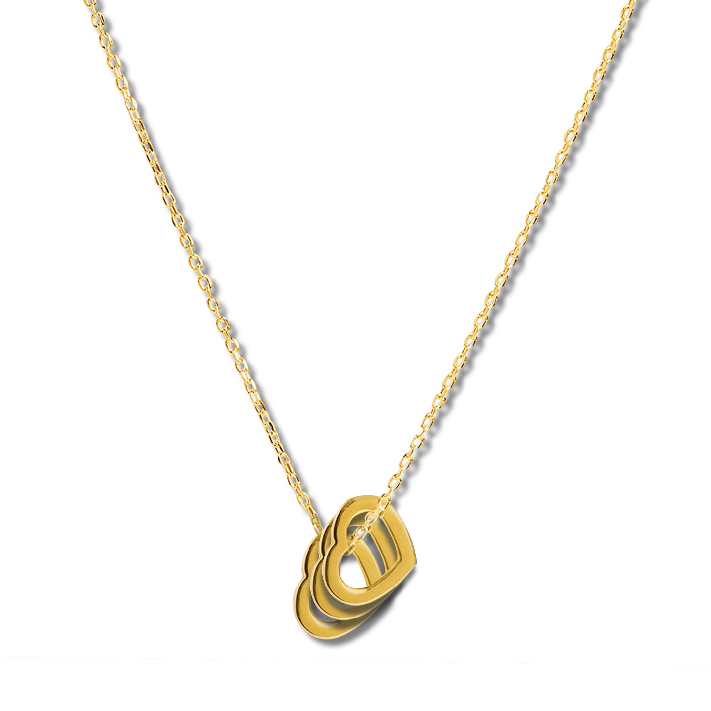 Triple Heart of Purity Pendant