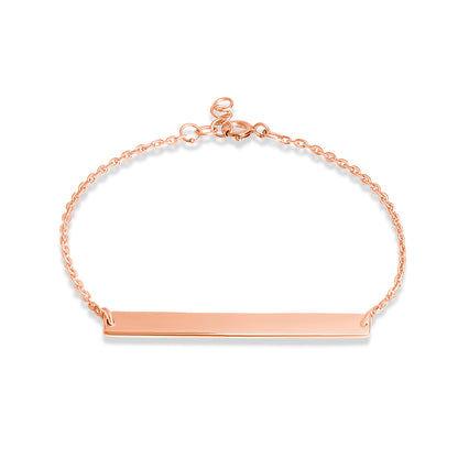Personalized Bar of Strength Bracelet