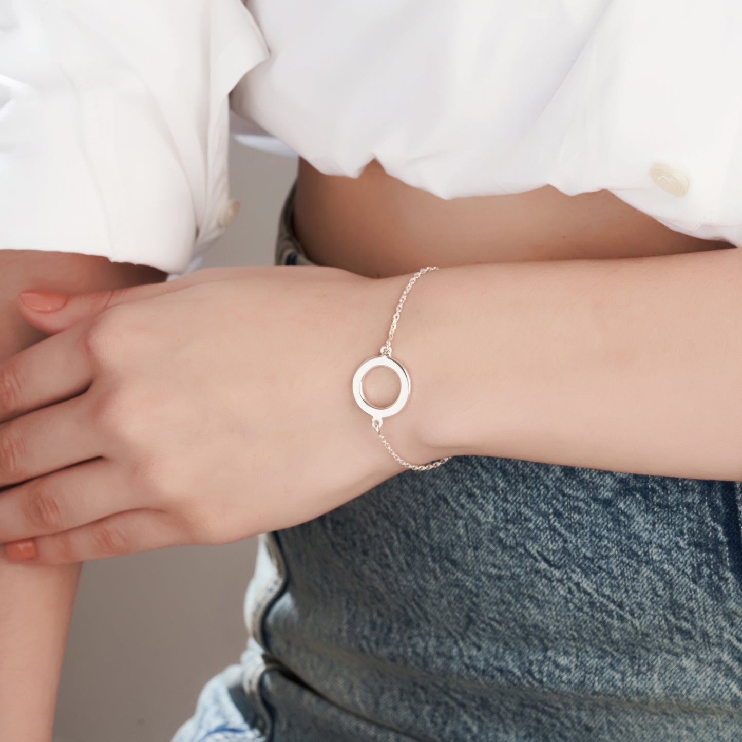 Personalized Eternal Ring Bracelet