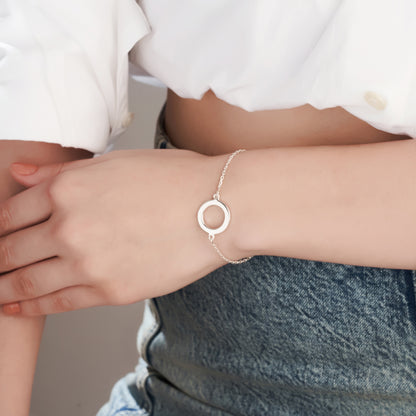 Personalized Eternal Ring Bracelet