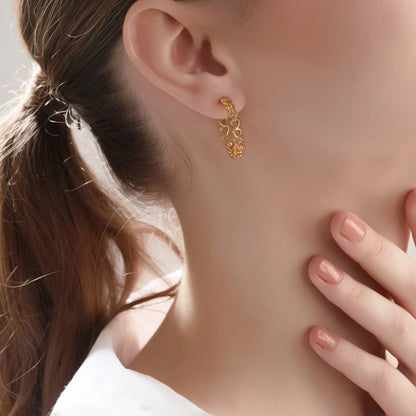 Loop of Hearts Earings