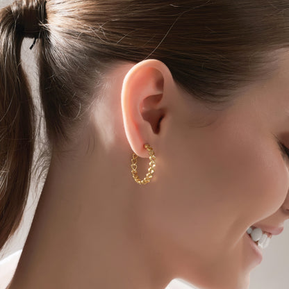 Loop of Hearts Earings