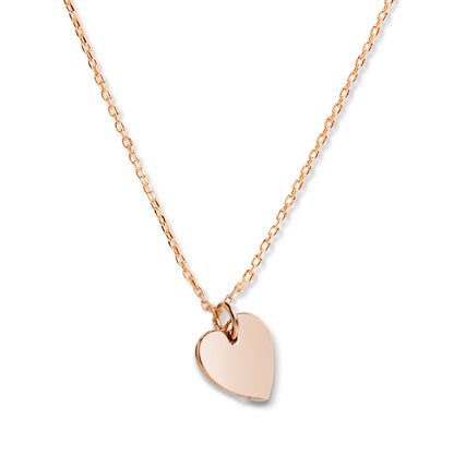 Personalized Eternal Name Heart Pendant - Single