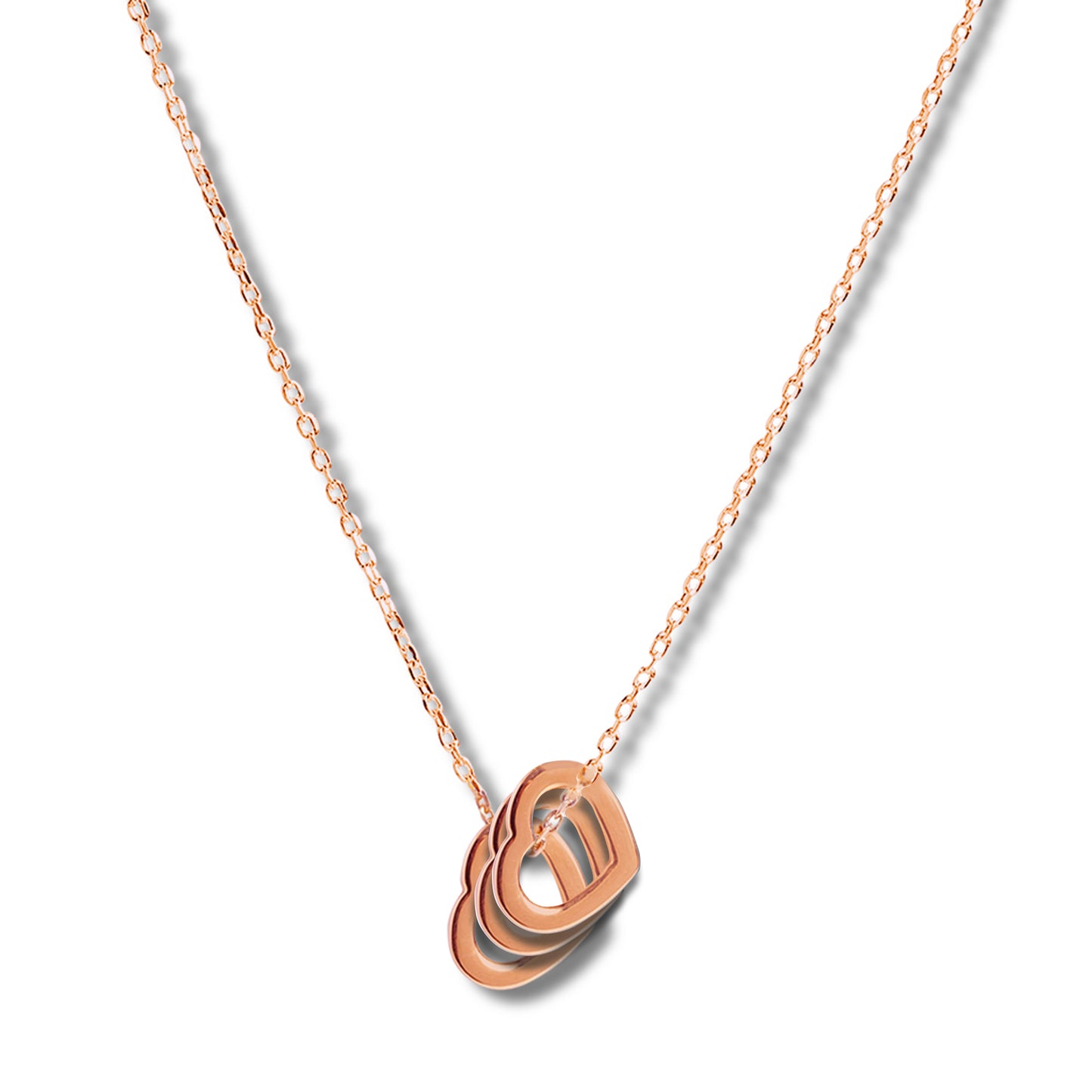 Triple Heart of Purity Pendant