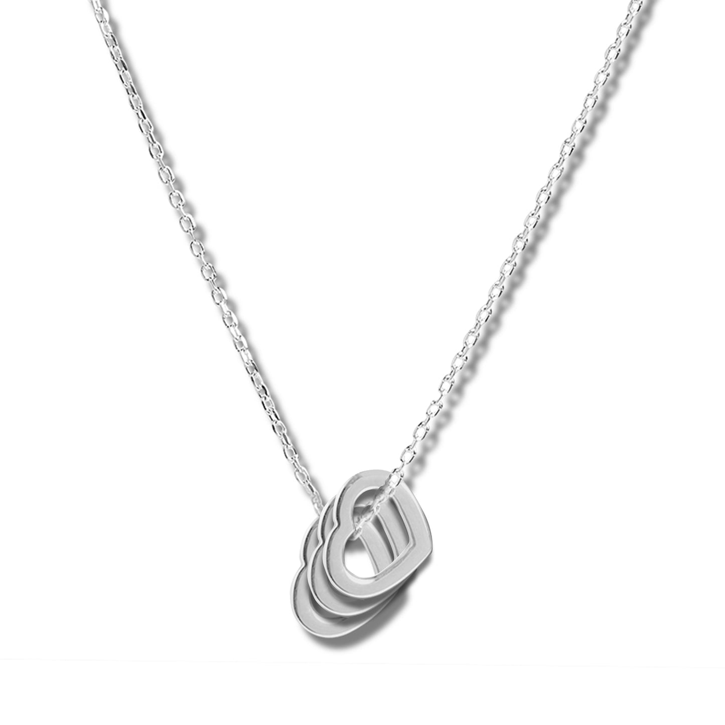 Triple Heart of Purity Pendant