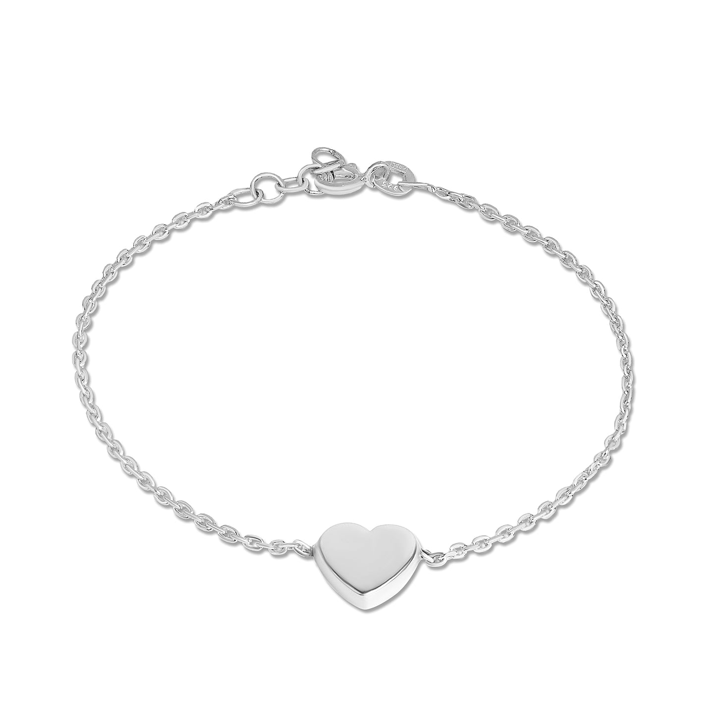Personalized Serenade Heart Bracelet